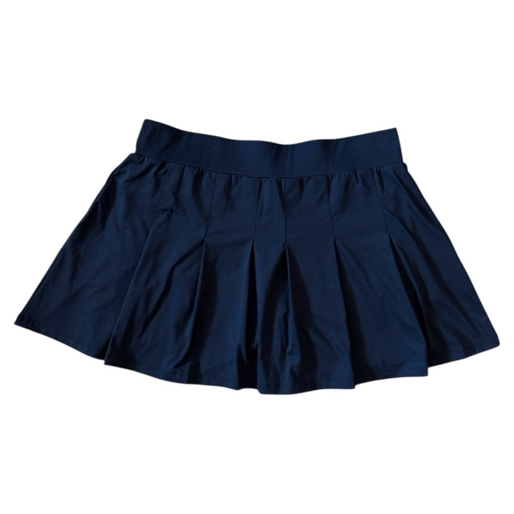 Tory Sport Navy Pleated Tennis Skort Size Large - Picture 6 of 6